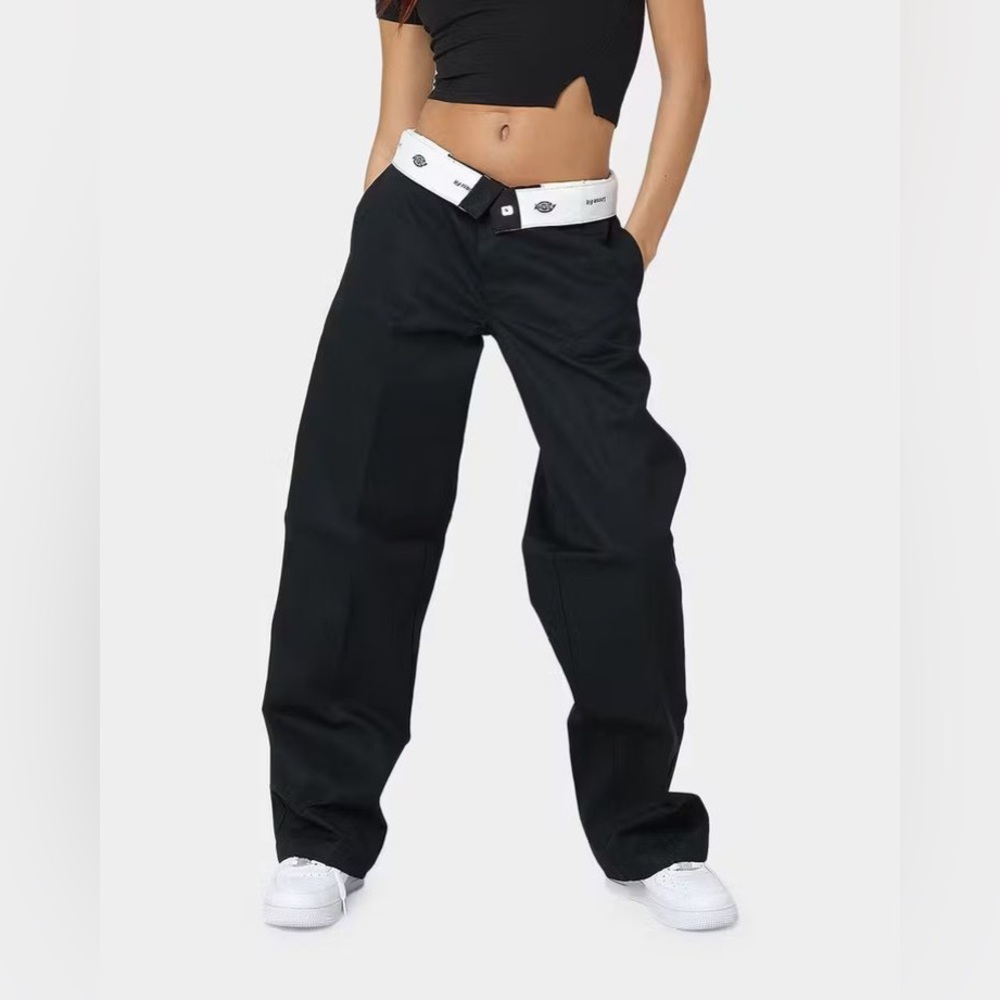 Dickies Super Baggy Loose Fit Work Pants Black